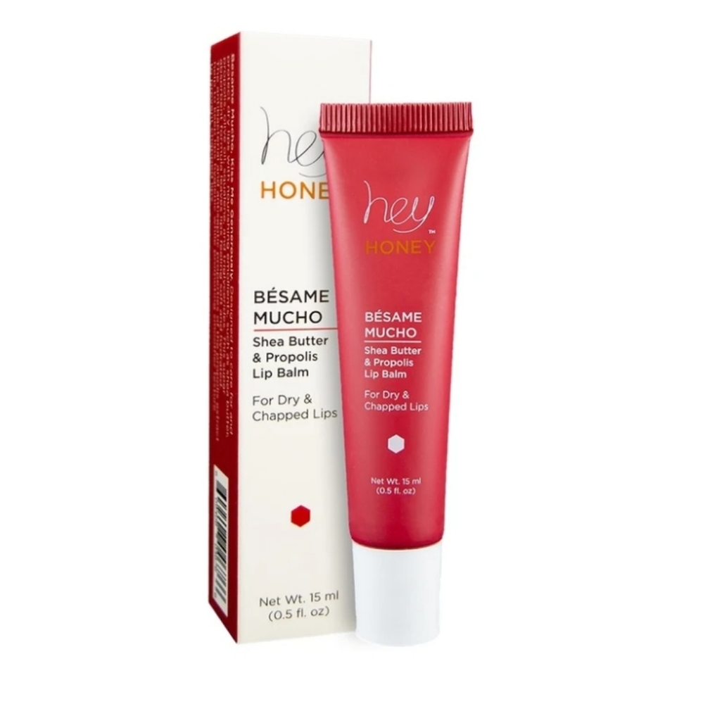 Hey Honey: Shea butter and propolis lip balm
